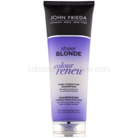 Obrázok John Frieda Sheer Blonde Colour Renew tónovací šampón pre blond vlasy  250 ml