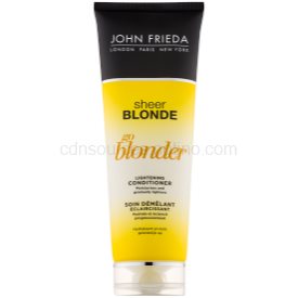 Obrázok John Frieda Sheer Blonde Go Blonder zosvetľujúci kondicionér pre blond vlasy  250 ml