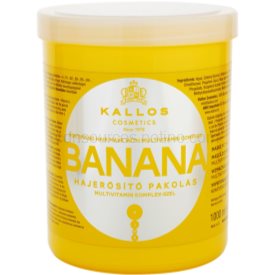 Obrázok KALLOS Banana Fortifying Hair Mask Maska na vlasy 1000ml