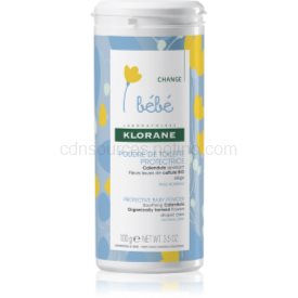 Obrázok KLORANE BEBE POUDRE DE TOILETTE PROTECTRICE (inovácia 2018) ochranný detský púder 1x100 ml