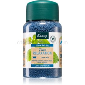 Obrázok Kneipp Pure Relaxation Lemon Balm soľ do kúpeľa s minerálmi 500 g