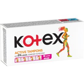 Obrázok KOTEX Tampons Active 16 Super (5029053564500)