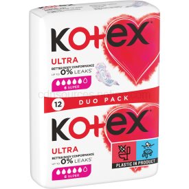 Obrázok KOTEX ULTRA SUPER (DOUBLE-12)