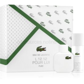 Obrázok Lacoste Eau de Lacoste L.12.12 Blanc darčeková sada IX.  toaletná voda 50 ml + deodorant v spreji 150 ml