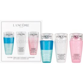 Obrázok Lancome Galatée Confort Čistiace mlieko čistiace pleťové mlieko Lait Galatée Confort 75 ml + čistiaca pleťová voda Tonique Confort 75 ml + odličovací prípravok Bi-Facil 75 ml