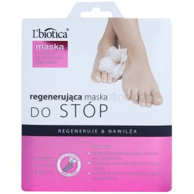 Obrázok L'biotica Masks regeneračná maska na chodidlá vo forme ponožiek  32 ml