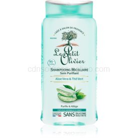 Obrázok Le Petit Olivier Aloe Vera & GreenTea Micelárny šampón pre normálne až mastné vlasy  250 ml