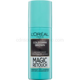 Obrázok L'Oréal Paris Magic Retouch sprej pre okamžité zakrytie odrastov odtieň Cold Dark Brown 75 ml