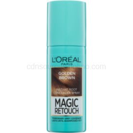 Obrázok L'Oréal Paris Magic Retouch sprej pre okamžité zakrytie odrastov odtieň Golden Brown 75 ml