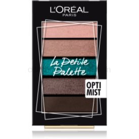 Obrázok L’Oréal Paris Le Petite Palette paleta očných tieňov odtieň Optimist 5 x 0,8 g