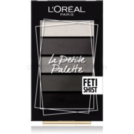 Obrázok L’Oréal Paris Le Petite Palette paleta očných tieňov odtieň Fetish 5 x 0,8 g