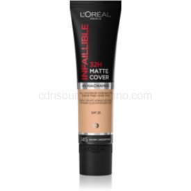 Obrázok L’Oréal Paris Infallible 24H Matte Cover dlhotrvajúci zmatňujúci make-up odtieň 145 Rose Beige 35 ml