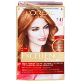 Obrázok L'ORÉAL EXCELLENCE Creme 7.43 Blond medená zlatá (3600520616742)