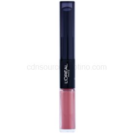 Obrázok L'Oréal Paris Infallible dlhotrvajúci rúž a lesk na pery 2v1 odtieň 111 Permanent Blush 5 ml