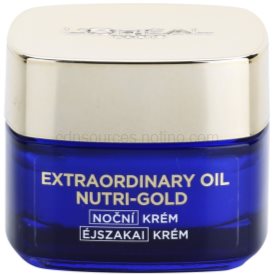 Obrázok Loreal Nutri-Gold Extraordinary Oil Night Cream 50 ml (3600523044368)