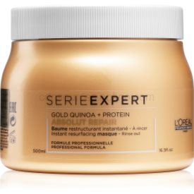 Obrázok L’Oréal Professionnel Serie Expert Absolut Repair Gold Quinoa + Protein regeneračná maska  pre poškodené vlasy 500 ml