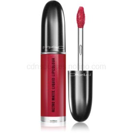 Obrázok MAC Retro Matte Liquid Lipcolour matný rúž s metalickým efektom odtieň Love Weapon 5 ml