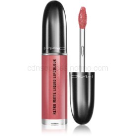 Obrázok MAC Retro Matte Liquid Lipcolour matný rúž s metalickým efektom odtieň Gemz & Roses 5 ml