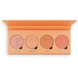 Obrázok Makeup Obsession Isn't It Peachy paleta líceniek  4 x 2,50 g