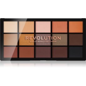 Obrázok Makeup Revolution Re-Loaded paleta očných tieňov odtieň Basic Mattes 15 x 1,1 g