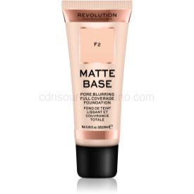 Obrázok Makeup Revolution Matte Base krycí make-up odtieň F2 28 ml