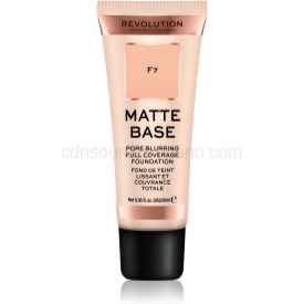 Obrázok Makeup Revolution Matte Base krycí make-up odtieň F7 28 ml