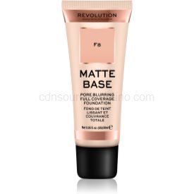 Obrázok Makeup Revolution Matte Base krycí make-up odtieň F8 28 ml