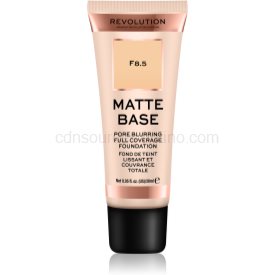 Obrázok Makeup Revolution London Matte Base 28 ml zmatňujúci make-up pre mastnú pleť pre ženy F8,5