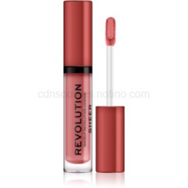 Obrázok Makeup Revolution Sheer Brillant lesk na pery odtieň 106 Glorified 3 ml