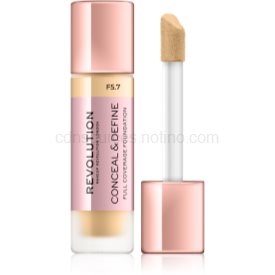 Obrázok Makeup Revolution London Conceal & Define 23 ml krycí make-up pre prirodzený vzhľad pre ženy F5,7