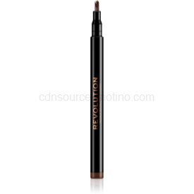 Obrázok Makeup Revolution Micro Brow Pen precízna ceruzka na obočie odtieň Medium Brown 1 ml