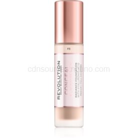 Obrázok Makeup Revolution Conceal & Hydrate ľahký hydratačný make-up odtieň F3 23 ml