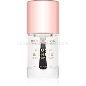 Obrázok Makeup Revolution Plump & Shine lak na nechty s gélovým efektom priesvitný 10 ml