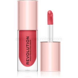 Obrázok Makeup Revolution Pout Bomb lesk na pery pre väčší objem s vysokým leskom odtieň Peachy 4,6 ml