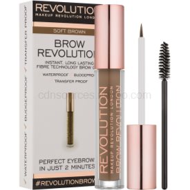 Obrázok Makeup Revolution London Brow Revolution Úprava obočia 3,8g Soft Brown