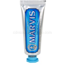 Obrázok MARVIS Aquatic Mint zubná pasta bez fluoridu, 25 ml -  cestovné balenie