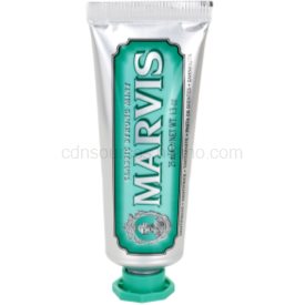 Obrázok MARVIS Classic Strong Mint zubná pasta bez fluoridu, 25 ml -  cestovné balenie