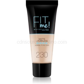 Obrázok Maybelline Fit Me! Matte + Poreless 30 ml zjednocujúci makeup s zmatňujúcim efektom pre ženy 230 Natural Buff