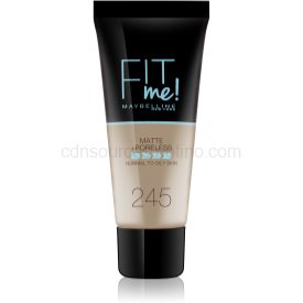 Obrázok Maybelline Fit Me! Matte+Poreless zmatňujúci make-up pre normálnu až mastnú pleť odtieň 245 30 ml