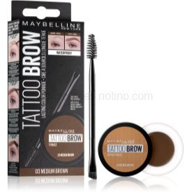 Obrázok MAYBELLINE NEW YORK Tattoo Brow gelová pomáda na obočí 03 Medium Brown 4 g (3600531516734)