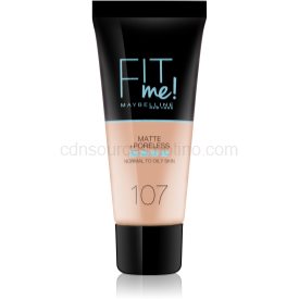 Obrázok Maybelline Fit Me! Matte+Poreless zmatňujúci make-up pre normálnu až mastnú pleť odtieň 107 Rose Beige 30 ml