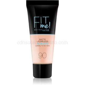 Obrázok Maybelline Fit Me! Matte+Poreless zmatňujúci make-up pre normálnu až mastnú pleť odtieň 90 Alabaster 30 ml