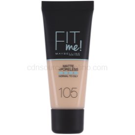 Obrázok MAYBELLINE Fit Me Matte & Poreless Make Up 105 Natural Ivory 30 ml (3600531324483)