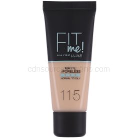 Obrázok MAYBELLINE Fit Me Matte & Poreless Make Up 115 Ivory 30 ml (3600531324513)