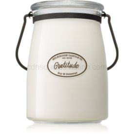 Obrázok Milkhouse Candle Co. Creamery Gratitude vonná sviečka 624 g Butter Jar 