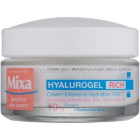 Obrázok MIXA Hyalurogel Rich intenzívne hydratačný denný krém s kyselinou hyalurónovou  50 ml