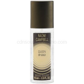 Naomi Campbell Queen of Gold deodorant s rozprašovačom pre ženy 75 ml