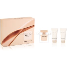 Obrázok Narciso Rodriguez Narciso Poudrée darčeková sada III. parfémovaná voda 50 ml + sprchový gel 50 ml + telové mlieko 50 ml