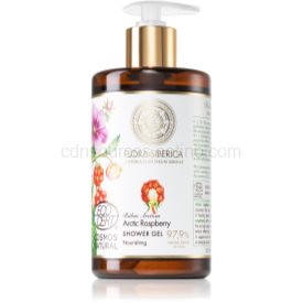 Obrázok NATURA SIBERICA Flora Siberica Výživný sprchový gel Arktická malina 480 ml (4680038352218)