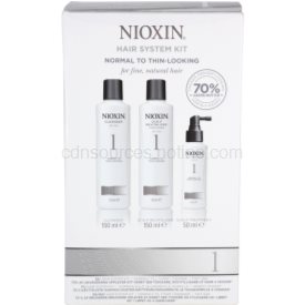 Obrázok Nioxin System 1 Cleanser Shampoo 150 ml System 1 Cleanser Shampoo 150 ml System 1 Scalp Revitaliser Conditioner 50 ml System 1 Scalp Treatment Pro jemné a chemicky neošetřené vlasy dárková sada